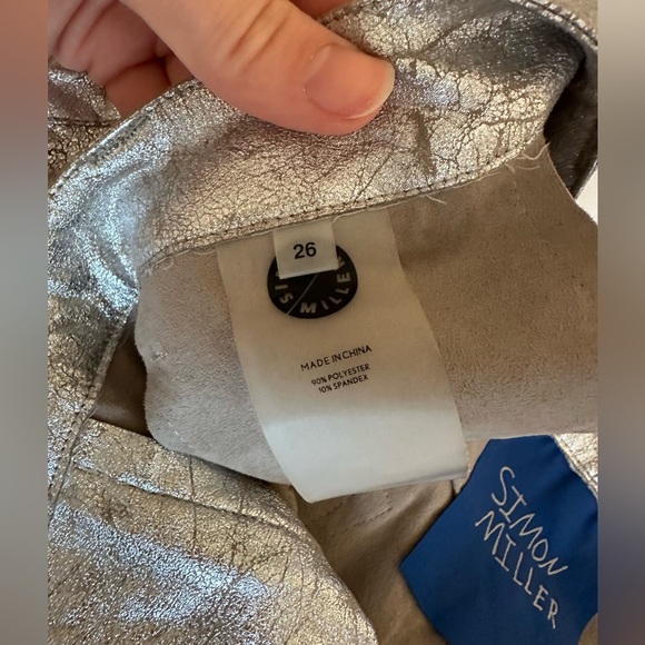 Silver Foil Pants | Simon Miller - Picture 10 of 10